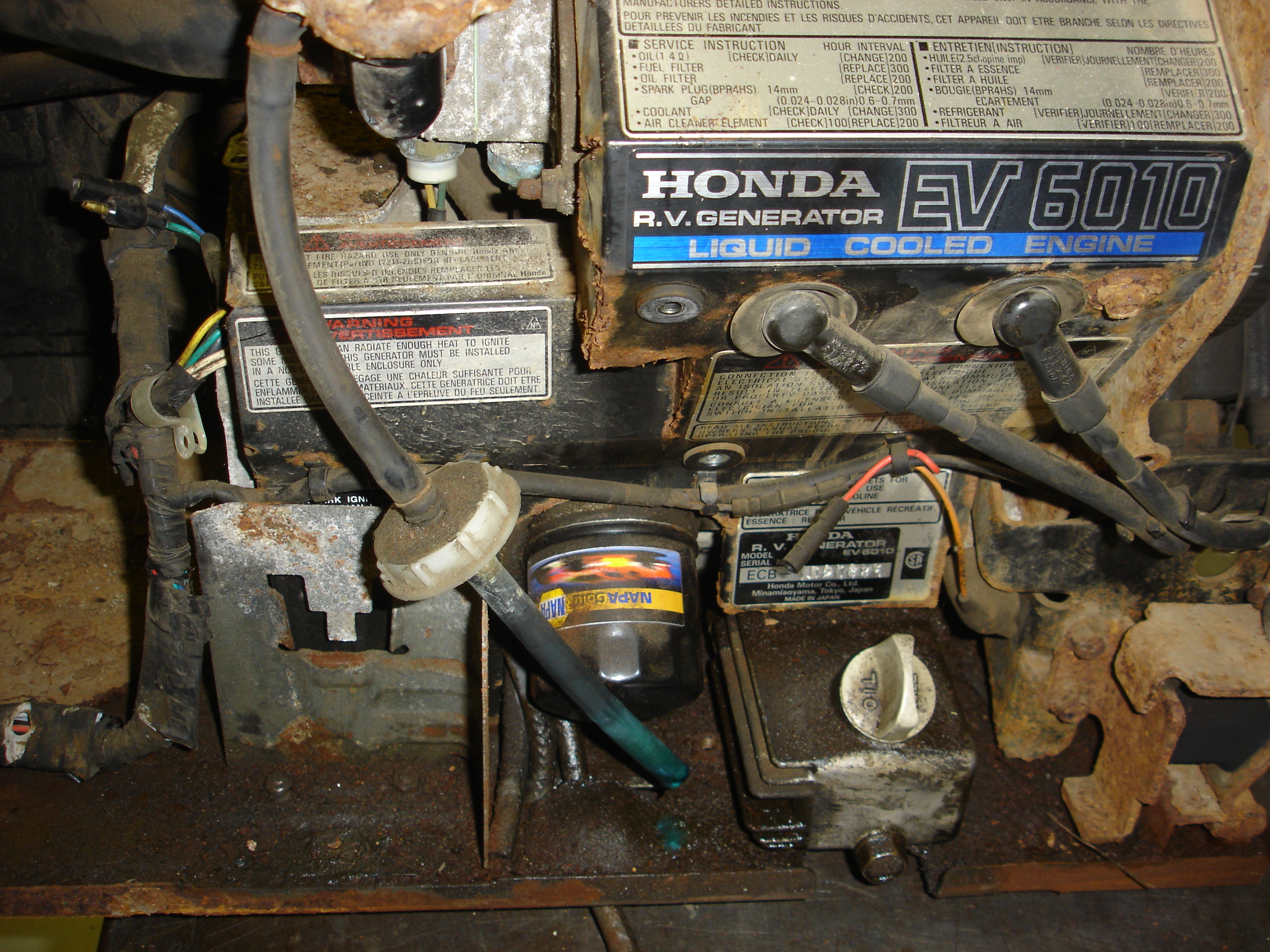 Honda ev6010 installation #5
