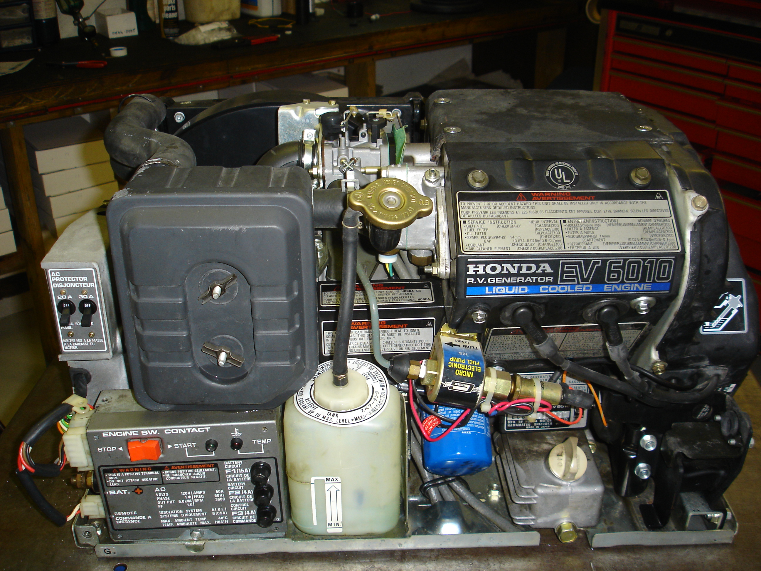 Honda ev6010 generator for sale #2