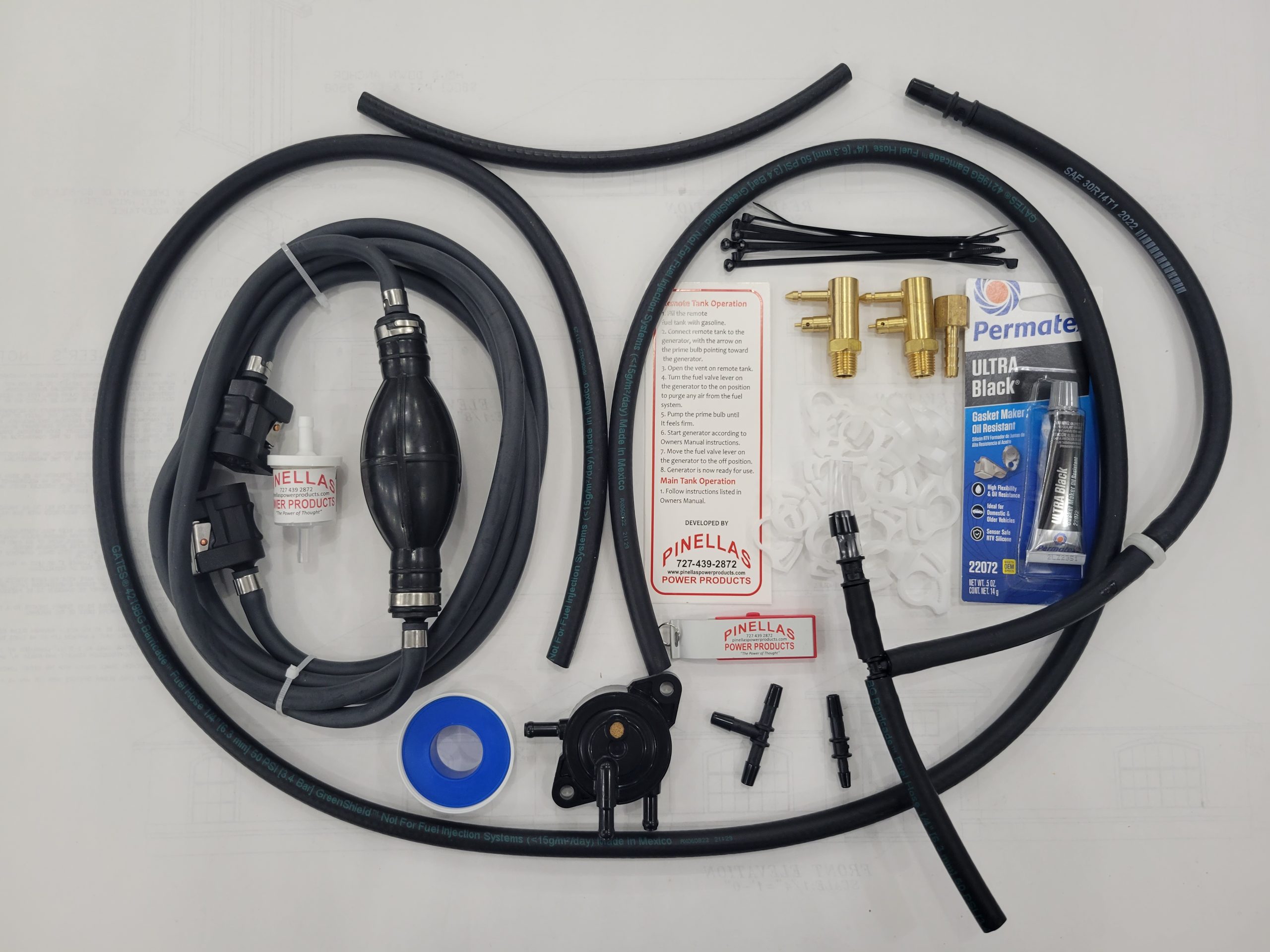 Westinghouse WH3700iXLTc Extended Run Time Fuel Kit with Internal