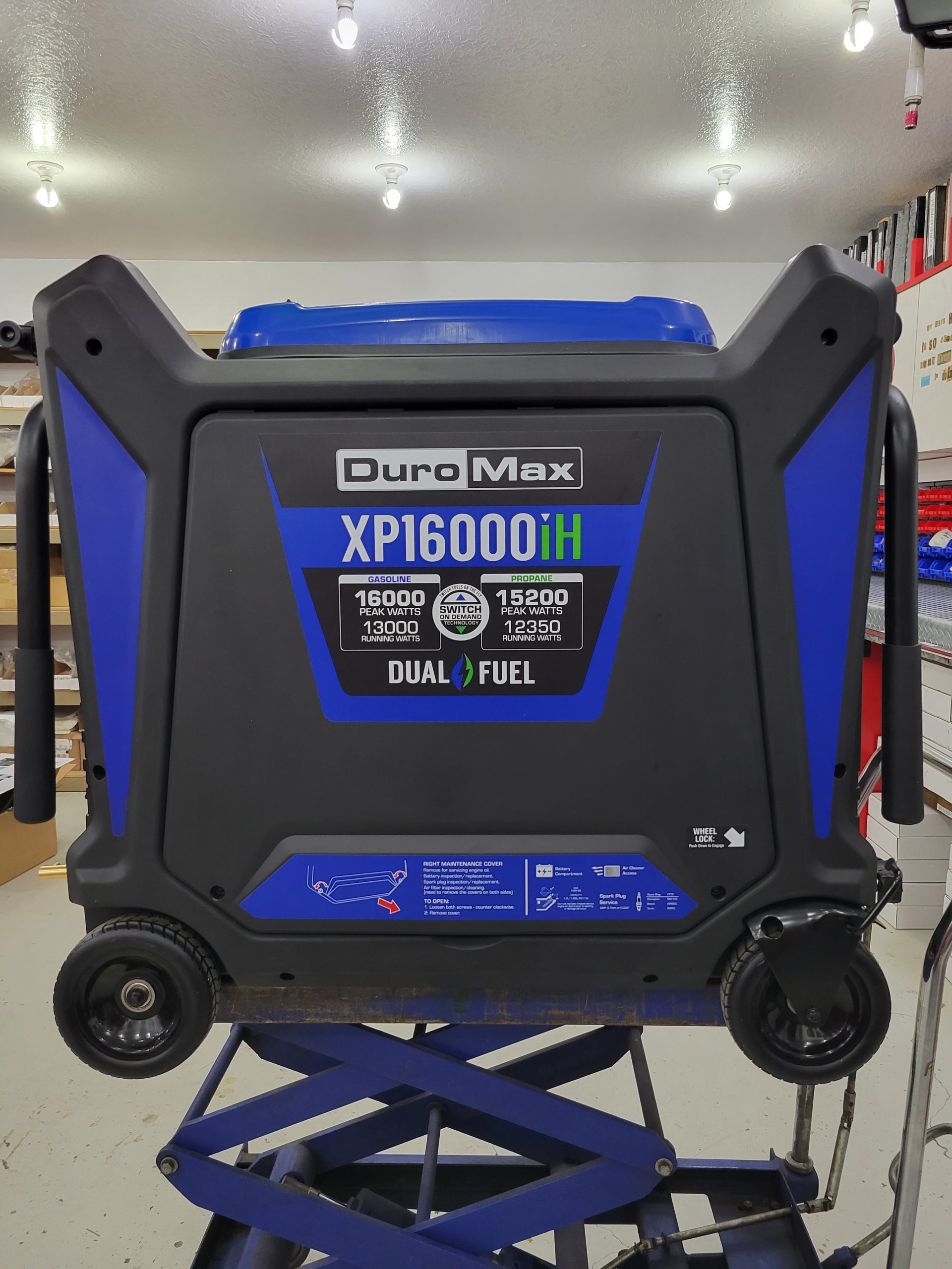 DuroMax XP16000iH Extended Run Time Fuel Kit with fuel pump.