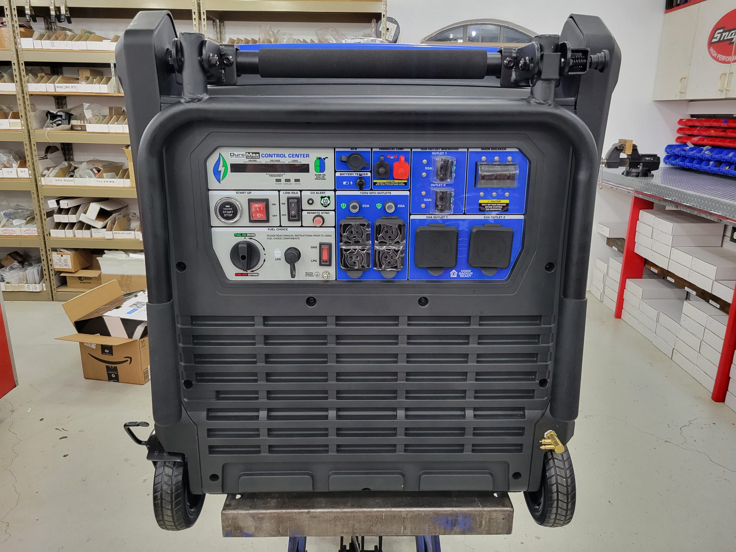 DuroMax XP16000iH Extended Run Time Fuel Kit with fuel pump.